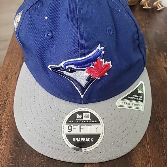 New Era MLB Toronto Blue Jays Genuine Merchandise 9FIFTY Snapback M/L HAT CAP - Picture 1 of 8
